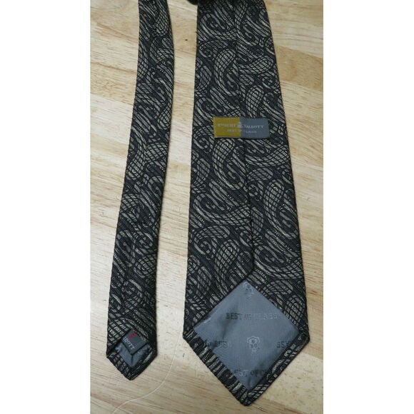 Robert Talbott Best Of Class Neck Tie Mens Hand Sewn Silk Paisley USA Made - Picture 8 of 10